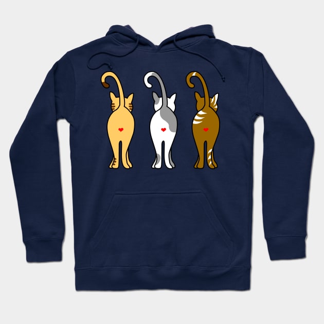 Cat Play Hoodie by MoreThanThat